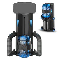 Masturbateur électrique automatique pour hommes à double poignée réglable avec support pour téléphone portable