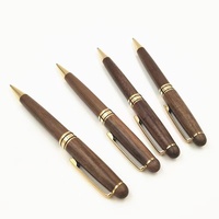 Stylo en bois pour expresso au Logo personnalisé, avec Logo gravé