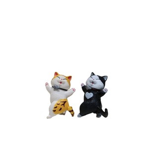 Adorno de Gato Bailarín para Coche, Figura de Gatito Creativa para Decoración Interior de Coche, Mini Juguete de Gato Kawaii para Niños - Product Image 4
