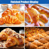 Chaîne de production de croissants ORME entièrement automatique, machine à fabriquer des mini-croissants pour boulangerie