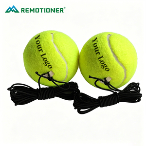 Set <span class=keywords><strong>de</strong></span> Entrenamiento <span class=keywords><strong>de</strong></span> <span class=keywords><strong>Tenis</strong></span> Portátil <span class=keywords><strong>con</strong></span> <span class=keywords><strong>Pelota</strong></span> <span class=keywords><strong>de</strong></span> Alto Rebote y <span class=keywords><strong>Cuerda</strong></span> <span class=keywords><strong>Elástica</strong></span> Resistente para Jóvenes y Adultos Principiantes, Personalizable - Product Image 2