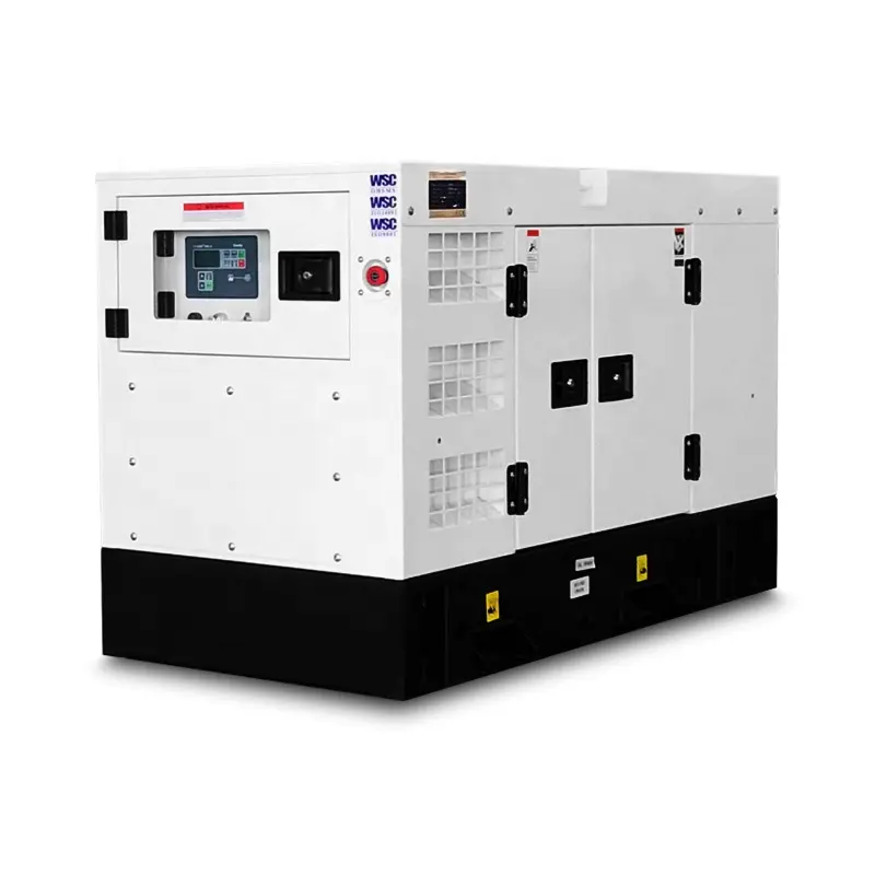 60HZ低騒音3相15kva 15kva 12kw12kwサイレントディーゼル発電機