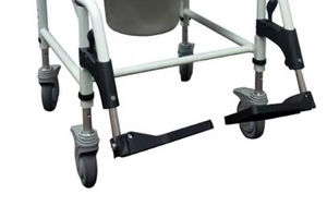 Silla de ruedas Manual multifuncional portátil CT8502L, silla de ducha para discapacitados, reposabrazos abatible, equipo de seguridad para el baño, ayuda para la movilidad - Product Image 4