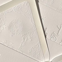 Invitaciones de Papel Texturizado Premium Personalizadas para Eventos Corporativos y Bodas, Servicio de Impresión Profesional, Material Ecológico