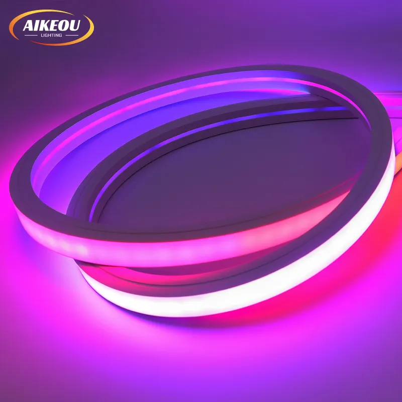 Front licht 2014 Größe Landschafts beleuchtung Silicon Smart Strip 20*14mm LED Neonlichter