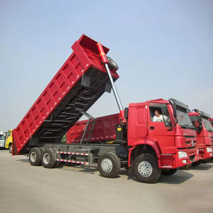 Camions bennes d'occasion HOWO 6X4 10 roues 40 m³ 351-450 CV Euro 3 avec caméra arrière 360° à vendre - Product Image 1