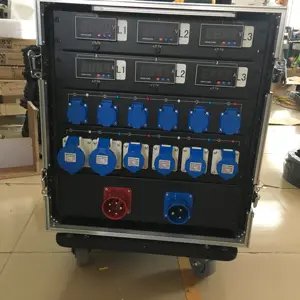 Small S Electrical Flight Case Power Distribution Equipment Panel Box