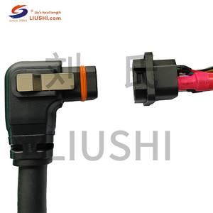 3つのプルーフ電気オートバイ充電コネクタ2 + 1 + 10銅接触防水リチウム電池プラグとソケット付き有線 - Product Image 2