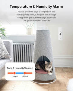 ZTH01 Tuya ZigBee 3.0 Capteur de température et d'humidité intelligent pour la maison, compatible avec Google Assistant et Tuya Zigbee Hub - Product Image 4