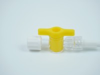 Vanne de contrôle de débit à 2 voies en PC/PE pour seringue, avec raccord Luer Lock, anti-reflux, pour seringue automatique, OEM/ODM
