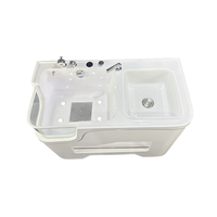 Baignoire Spa Médicale pour Animaux de Compagnie, Évier de Lavage et de Toilettage pour Chiens, Piscine pour Animaux pour Salons de Toilettage et Hôpitaux Vétérinaires