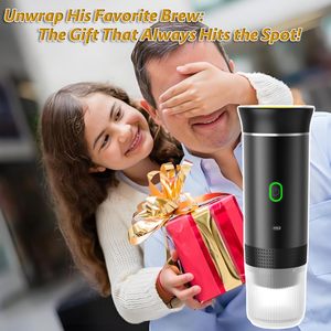 Portable Mini Automatic Outdoor Coffee Maker with <b>Heating</b> Function <b>USB</b>/Battery-Powered Type-C Portable Personal Coffee Machine - Product Image 4