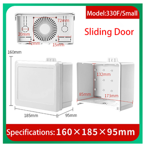 Caja de Distribución Eléctrica para Montaje en Pared, Gabinete con Cerradura para Exteriores, Color Blanco - Product Image 6