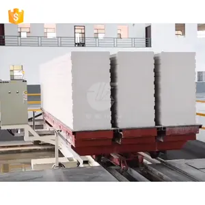 China AAC Blocks Production Line Light Weight Aac Clc Block Brick Making Make Machine Production Line