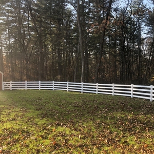 5ft cao x 8ft rộng không phai 4 đường sắt Vinyl Ngựa Đường sắt hàng rào/Hàng rào lợn - Product Image 2