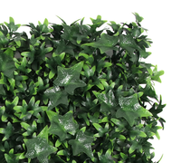 Plantes artificielles suspendues en plastique simulé décoration murale fausses feuilles et fleurs panneaux artificiels pour la décoration