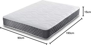 Nhà Máy giá chất lượng cao Kích thước duy nhất Lai Túi mùa xuân nệm với bộ nhớ bọt thoải mái lớp ODM/OEM - Product Image 3