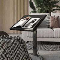 Table d'extérieur en acier de support de table d'ordinateur de bureau réglable pliante en plastique Yoho avec fente