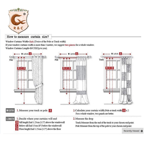 للبيع بالجملة ستائر نوافذ مخصصة معتمة لتقليل الضوضاء لغرفة المعيشة - Product Image 5