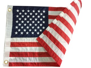 Chất Lượng Cao <span class=keywords><strong>Polyester</strong></span> Nặng Nylon <span class=keywords><strong>Marine</strong></span> USA Mỹ Cờ Thêu Khâu Thuyền Cờ Hiệu Cờ - Product Image 4