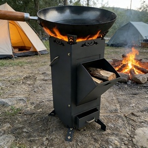 <span class=keywords><strong>Estufa</strong></span> Plegable de Acero Inoxidable Tipo Cohete, Ahorra Espacio, para Camping y Emergencias - Product Image 3