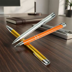 Bolígrafos de Metal con Logotipo Personalizado al por Mayor, Bolígrafos Publicitarios para Hoteles y Oficinas, Regalos Promocionales - Product Image 5
