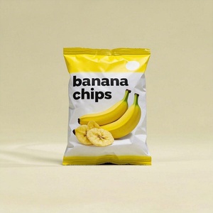 Custom Printed Snack <b>Packaging</b> Pillow Pouches Empty Plastic Aluminum Foil Mylar Chip Food Potato Banana Chips <b>Packaging</b> <b>Bags</b> - Product Image 4