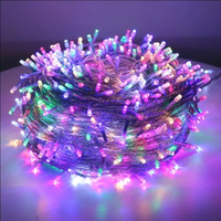 33 Meter 300 LED Lichterkette für Innen und Außen, Funkelnde Feenlichterkette mit 8 Modi für Weihnachten, Hochzeit, Party und Festdekoration
