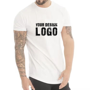 T-shirt de sport pour homme personnalisé en usine, de haute qualité, uni, extensible, incurvé, athlétique, coupe ajustée - Product Image 3