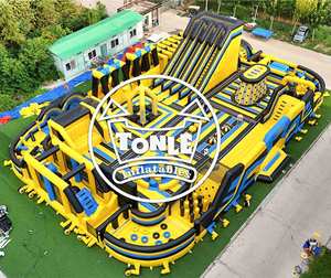 Надувной коммерческий батутный комплекс TONLE: Аттракционы для помещений и улицы, надувные тематические парки развлечений для продажи - Product Image 2