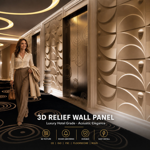 Pannello Murale 3D Moderno <span class=keywords><strong>per</strong></span> Decorazione di Pareti di Sfondo in <span class=keywords><strong>Soggiorno</strong></span> e Camera <span class=keywords><strong>da</strong></span> Letto <span class=keywords><strong>per</strong></span> Progetti Alberghieri - Product Image 1