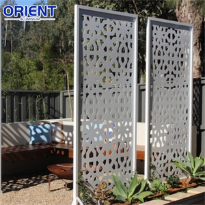 Pannello in acciaio corten tagliato al laser recinzione in alluminio <span class=keywords><strong>giardino</strong></span> privacy schermo in acciaio corten pannello in acciaio corten in alluminio schermi <span class=keywords><strong>per</strong></span> la privacy - Product Image 2