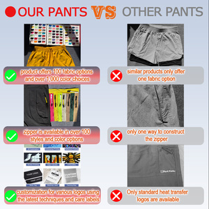 Pantalons cargo détachables <span class=keywords><strong>pour</strong></span> hommes <span class=keywords><strong>pour</strong></span> le travail technique, poches latérales, pantalons cargo ajustés <span class=keywords><strong>pour</strong></span> hommes, convertibles en shorts, résistants - Product Image 2