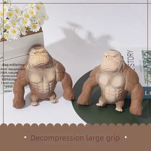 Jincan bán buôn thú vị chống căng thẳng TPR Squishy đồ chơi mới đến người lớn chơi Bóp khỉ đột căng thẳng cứu trợ phát triển Đồ chơi kéo dài - Product Image 4