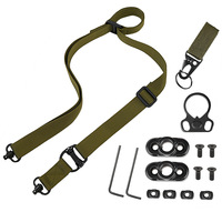 Kit de Sangles en Nylon Robustes et Ajustables avec Kit de Fixation Métallique – Équipement de Transport Extérieur à Connexion Rapide – Pack d'Accessoires Portables