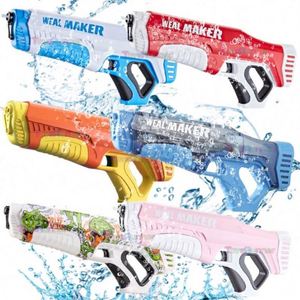 Pistolet à eau électrique automatique haute pression en plastique ABS de 1000 ml pour jeux de piscine et fêtes en extérieur - Product Image 1