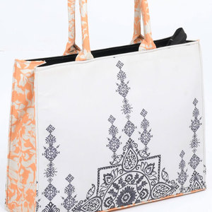 Bolsas de Mano Personalizadas Ecológicas Reutilizables con Bordado Hermoso, Hechas a Medida con Patrones - Product Image 5