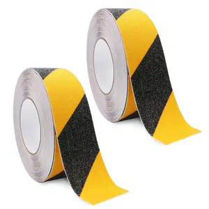 맞춤형 미끄럼 방지 백 테이프 노란색과 검은 색 미끄럼 방지 테이프 주방 용품 미끄럼 방지 테이프