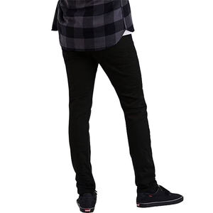 <span class=keywords><strong>Jeans</strong></span> Homme Coupe Droite Extensible Taille Moyenne Slim Décontracté Tendance Jogging <span class=keywords><strong>Skinny</strong></span> – Vente en Gros Direct Usine Chine - Product Image 3
