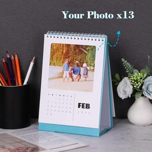 Calendrier de l'Avent promotionnel personnalisé 2026 pour bureau/table avec grands calendriers muraux et photos en papier - Product Image 4