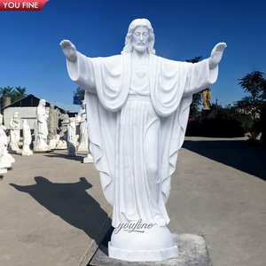 Estatua <span class=keywords><strong>de</strong></span> <span class=keywords><strong>Jesús</strong></span> para <span class=keywords><strong>iglesia</strong></span> al aire libre, piedra Natural tallada a mano, mármol, <span class=keywords><strong>corazón</strong></span> <span class=keywords><strong>sagrado</strong></span>, escultura - Product Image 3