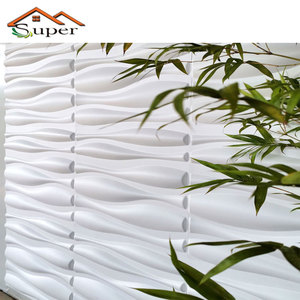 Plastic <strong>PVC</strong> 3D Wall Tiles 3D Wall Decor - Product Image 2