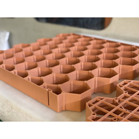 Dalles de gazon perméables en plastique robustes pour allées résidentielles – Grille de gravier