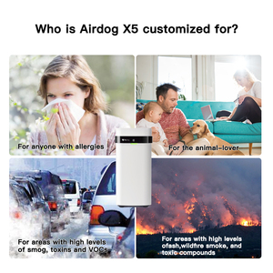 Airdog منظف غرفة دخان آلة تدخين السجائر لتنقية الهواء - Product Image 2