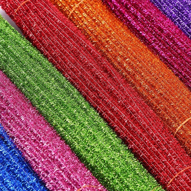 Hot Sale I-Cute Classic Parent-Child Interactive Chenille Stems Early Ed Material Colorful Pipe Cleaner Bonding Pack