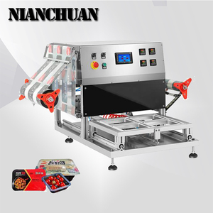 Hoàn toàn tự động bao bì thương mại đúc sẵn nước muối tươi phim niêm phong máy khí nén một trong bốn bao bì niêm phong - Product Image 1