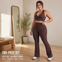 Soutien-gorge de yoga sans couture personnalisé avec coussinets amovibles, séchage rapide, respirant, léger, extensible dans quatre directions, débardeur de sport avec boucle