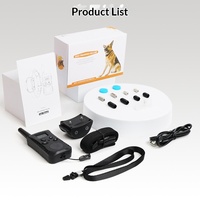 Appareil d'entraînement pour chiens PD 520S-1, best-seller transfrontalier, double mode, télécommandé, à commande vocale, en matériau ABS, avec contrôle des aboiements