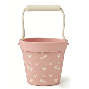 Ensemble de seaux de plage en silicone multifonctionnels pour creuser dans le sable, jouer dans l'eau, jouet de neige, jeu interactif parent-enfant en plein air pour enfants - Product Image 5
