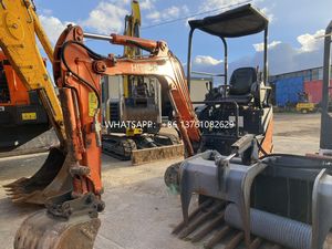 รถขุดตีนตะขาบมือสองของญี่ปุ่น Hitachi 17 ผลิตในญี่ปุ่น เครื่องขุดตีนตะขาบมือสอง ZX17 - Product Image 4